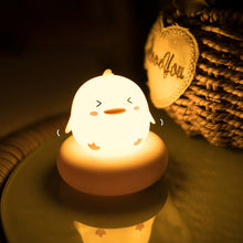 Load image into Gallery viewer, Cute Animal Night Light USB Charging Night Lamp Creative Sleep Lamp for Children's Birthday Holiday Christmas Gift Luminous Cartoon Lights Bedroom Decorative Night Atmosphere Lamp
