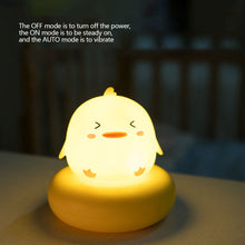 Load image into Gallery viewer, Cute Animal Night Light USB Charging Night Lamp Creative Sleep Lamp for Children's Birthday Holiday Christmas Gift Luminous Cartoon Lights Bedroom Decorative Night Atmosphere Lamp
