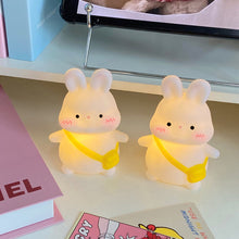 Load image into Gallery viewer, Baby Night Light Cute Rabbit LED Night Lamp USB Rechargeable Sleep Lamp Touch Sensor Bedroom Bedside Night Atmosphere Lamp For Kids Baby Gifts
