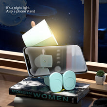 Load image into Gallery viewer, Astronaut Magnetic LED Night Light Mini Creative Table Lamp Adjustable Angle Robot With Light Bedroom Bedside Night Atmosphere Lamp For Kids Baby Gifts
