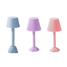 Load image into Gallery viewer, Dollhouse Miniature LED Night Light Cute Floor Lamp Mini Desk Lamp For Bedroom Dining Bedside Night Lamp Doll House Accessories Decor
