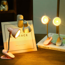 Load image into Gallery viewer, Cute Mini Clamp Lamp to Read Book Eye Protection Bookmarks Portable Light Rotatable Reading Lights for Books Decorative Book Children For Night
