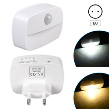 Load image into Gallery viewer, LED Night Light EU Plug In Lamp Smart Motion Sensor Light Indoor Mini Wall Lamp WC Hallway Stair Bedside Night Lamp Home Decoration Nightlights
