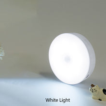 Load image into Gallery viewer, PIR Motion Sensor Light LED Night Light USB Rechargeable Night Lamp Wireless Closet Lights Dormitory Wardrobe Bedroom Bedside Nightlights
