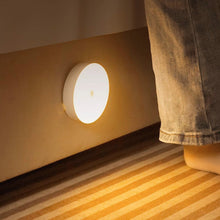Load image into Gallery viewer, PIR Motion Sensor Light LED Night Light USB Rechargeable Night Lamp Wireless Closet Lights Dormitory Wardrobe Bedroom Bedside Nightlights

