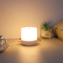 Load image into Gallery viewer, Touch Rechargeable LED Night Light Creative USB Bedside Lamp Touch 3 Modes Dimming Table Lamp Eye Protection For Bedroom Reading Lamp
