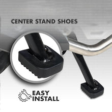 Load image into Gallery viewer, Rubber Motorcycle Side Stand Pad Extension Scooter Bike Kickstand Extender Foot Support Plate Anti-skid Enlarged Base
