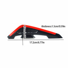 Load image into Gallery viewer, 2Pcs Motorcycle Front Side Spoiler Winglets Aerodynamic Wing Set Fixed Wind Wings with LED Lights and Adhesive Decoration Sticker

