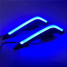 Load image into Gallery viewer, 2Pcs Motorcycle Front Side Spoiler Winglets Aerodynamic Wing Set Fixed Wind Wings with LED Lights and Adhesive Decoration Sticker
