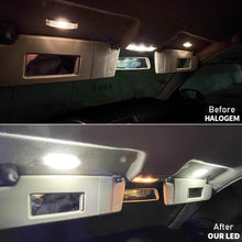 Load image into Gallery viewer, 1Pc Car LED Interior Sun Visor Vanity Mirror Lamps For Volkswagen VW Golf 5/6 Plus Jetta Passat cc Polo Tiguan Touran Reading Light
