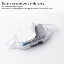 Load image into Gallery viewer, Solar Power LED Mortorcycle Car Warning Light Night Ride Tail Light Anti-rear Strobe Light for Motorcycle Electric Vehicle Bicycle
