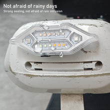 Load image into Gallery viewer, Solar Power LED Mortorcycle Car Warning Light Night Ride Tail Light Anti-rear Strobe Light for Motorcycle Electric Vehicle Bicycle

