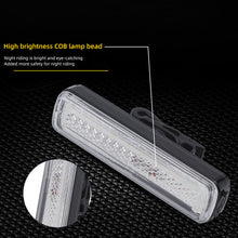 Load image into Gallery viewer, RGB LED USB Cycling Tail Light 750 mAh Bicycle Lights Memory Mode Rainbow Warning Waterproof Helmet Scooter Rear Taillight
