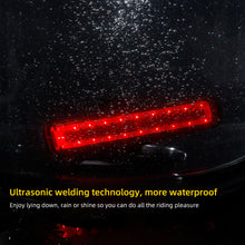 Load image into Gallery viewer, RGB LED USB Cycling Tail Light 750 mAh Bicycle Lights Memory Mode Rainbow Warning Waterproof Helmet Scooter Rear Taillight
