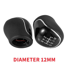 Load image into Gallery viewer, 5/6 Speed Car Leather Gear Shifter Lever Shift Knob Arm Headball for FORD Mondeo Mk4 S-Max C-Max Focus Mk2 Kuga Accessories
