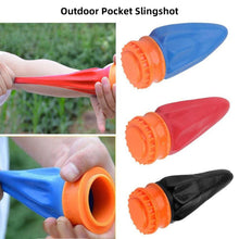 Load image into Gallery viewer, Outdoor Hunting Games Pocket Slingshot Catapult Camping Entertainment Toys Mini Bow Arrow with Steel Ball Jacht Speelgoed

