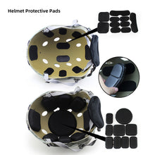 Load image into Gallery viewer, 19pcs/Set Airsoft Helmet Protective Pads Helmet Replacement Foam Padding Kits Mats for Fast/Mich/ACH/USMC/PASGT Helmet Universal
