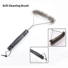 Load image into Gallery viewer, Barbecue Accessories Barbecue BBQ Grill Brush Clean Tool Grill Accessories Stainless Steel Bristles Non-stick Cleaning Brushes
