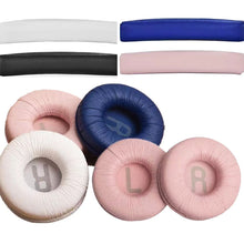 Load image into Gallery viewer, Earpads Replacement Ear Cushions Pad Covers Top Headband For JBL JR300 T450BT T500BT Tune600 Headphone Headset ear pads 70mm
