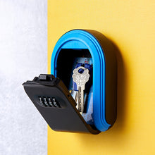 Load image into Gallery viewer, Wall Mounted Key Storage 4 Digit Combination Key Safe Storage Lock Box Plastic Key Safe Box Indoor Outdoor Use For Home Office
