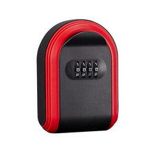 Load image into Gallery viewer, Wall Mounted Key Storage 4 Digit Combination Key Safe Storage Lock Box Plastic Key Safe Box Indoor Outdoor Use For Home Office
