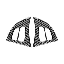 Load image into Gallery viewer, 2Pcs Car Carbon Fiber Pattern Steering Wheel Button Panel Trim Cover Sticker For BMW X5 X6 E70 08-13 Accessories
