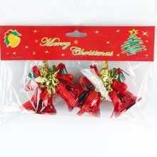 Load image into Gallery viewer, Christmas Tree Decoration Bells Xmas Ornaments Hanging Bell New Year Party Pendant Decor Prop Gift Supplies
