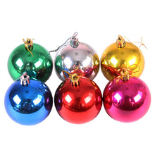Load image into Gallery viewer, Christmas Tree Decoration Balls Xmas Ornaments Ball Glitter Hanging Ball New Year Party Pendant Decor Prop Gift Supplies
