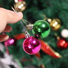 Load image into Gallery viewer, Christmas Tree Decoration Balls Xmas Ornaments Ball Glitter Hanging Ball New Year Party Pendant Decor Prop Gift Supplies
