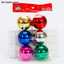 Load image into Gallery viewer, Christmas Tree Decoration Balls Xmas Ornaments Ball Glitter Hanging Ball New Year Party Pendant Decor Prop Gift Supplies
