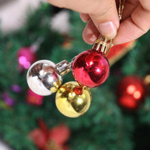 Load image into Gallery viewer, Christmas Tree Decoration Balls Xmas Ornaments Ball Glitter Hanging Ball New Year Party Pendant Decor Prop Gift Supplies
