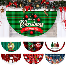 Load image into Gallery viewer, Christmas Fan-Shaped Flag Banner Christmas Door Windows Garden Railing Hanging Ornaments New Year 2025 Xmas Home Decoration Navidad Gift
