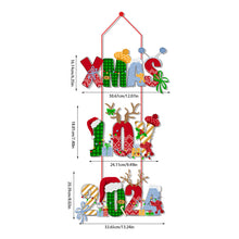 Load image into Gallery viewer, Christmas Decorations for Home Christmas Door Hanging Pendants Santa Door Hanger for Christmas Home New Year 2024 Decoration
