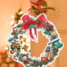 Load image into Gallery viewer, Christmas Decorations for Home Christmas Door Hanging Pendants Santa Door Hanger for Christmas Home New Year 2024 Decoration
