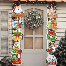 Load image into Gallery viewer, Christmas Decorations for Home Christmas Door Hanging Pendants Santa Door Hanger for Christmas Home New Year 2024 Decoration
