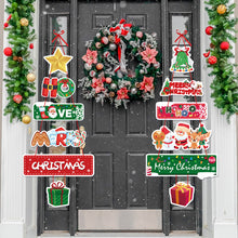 Load image into Gallery viewer, Christmas Decorations for Home Christmas Door Hanging Pendants Santa Door Hanger for Christmas Home New Year 2024 Decoration
