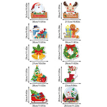 Load image into Gallery viewer, Christmas Decorations for Home Christmas Door Hanging Pendants Santa Door Hanger for Christmas Home New Year 2024 Decoration

