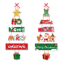 Load image into Gallery viewer, Christmas Decorations for Home Christmas Door Hanging Pendants Santa Door Hanger for Christmas Home New Year 2024 Decoration
