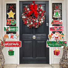 Load image into Gallery viewer, Christmas Decorations for Home Christmas Door Hanging Pendants Santa Door Hanger for Christmas Home New Year 2024 Decoration
