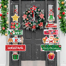 Load image into Gallery viewer, Christmas Decorations for Home Christmas Door Hanging Pendants Santa Door Hanger for Christmas Home New Year 2024 Decoration
