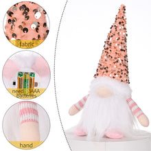 Load image into Gallery viewer, Glowing Gnome Christmas Decorations Faceless Dolls Christmas Decoration for Home Christmas Ornaments Navidad New Year 2024
