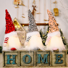 Load image into Gallery viewer, Glowing Gnome Christmas Decorations Faceless Dolls Christmas Decoration for Home Christmas Ornaments Navidad New Year 2024
