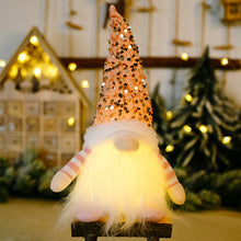 Load image into Gallery viewer, Glowing Gnome Christmas Decorations Faceless Dolls Christmas Decoration for Home Christmas Ornaments Navidad New Year 2024
