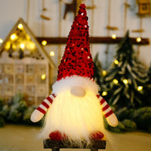 Load image into Gallery viewer, Glowing Gnome Christmas Decorations Faceless Dolls Christmas Decoration for Home Christmas Ornaments Navidad New Year 2024
