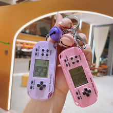 Load image into Gallery viewer, Mini Handheld Game Players Tetris Electronic Game Built-in 26 Games Tetris Video Game Handheld Game Keychain Kids Gifts
