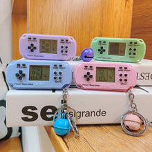 Load image into Gallery viewer, Mini Handheld Game Players Tetris Electronic Game Built-in 26 Games Tetris Video Game Handheld Game Keychain Kids Gifts
