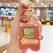 Load image into Gallery viewer, Mini Handheld Game Players Tetris Electronic Game Built-in 26 Games Tetris Video Game Handheld Game Keychain Kids Gifts
