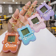 Load image into Gallery viewer, Mini Handheld Game Players Tetris Electronic Game Built-in 26 Games Tetris Video Game Handheld Game Keychain Kids Gifts
