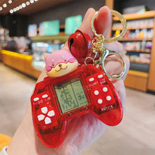 Load image into Gallery viewer, Mini Handheld Game Players Tetris Electronic Game Built-in 26 Games Tetris Video Game Handheld Game Keychain Kids Gifts
