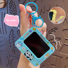 Load image into Gallery viewer, Creative Reusable Mini Drawing Board Capybara Bear Panda Small Writing Pad Doodle Sketch Lovely Backpack Keychain Kids Toy
